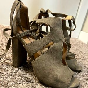 Wild wrap heels